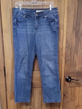 Dkny Blue Women's Straight-Leg Jeans